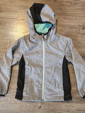 Kids' Killtec Hooded Jacket in Gray